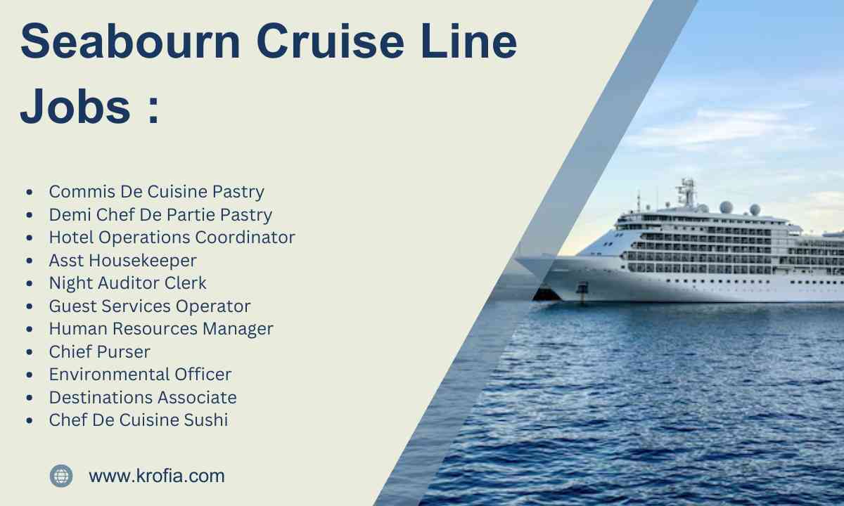 Seabourn Cruise Line Jobs