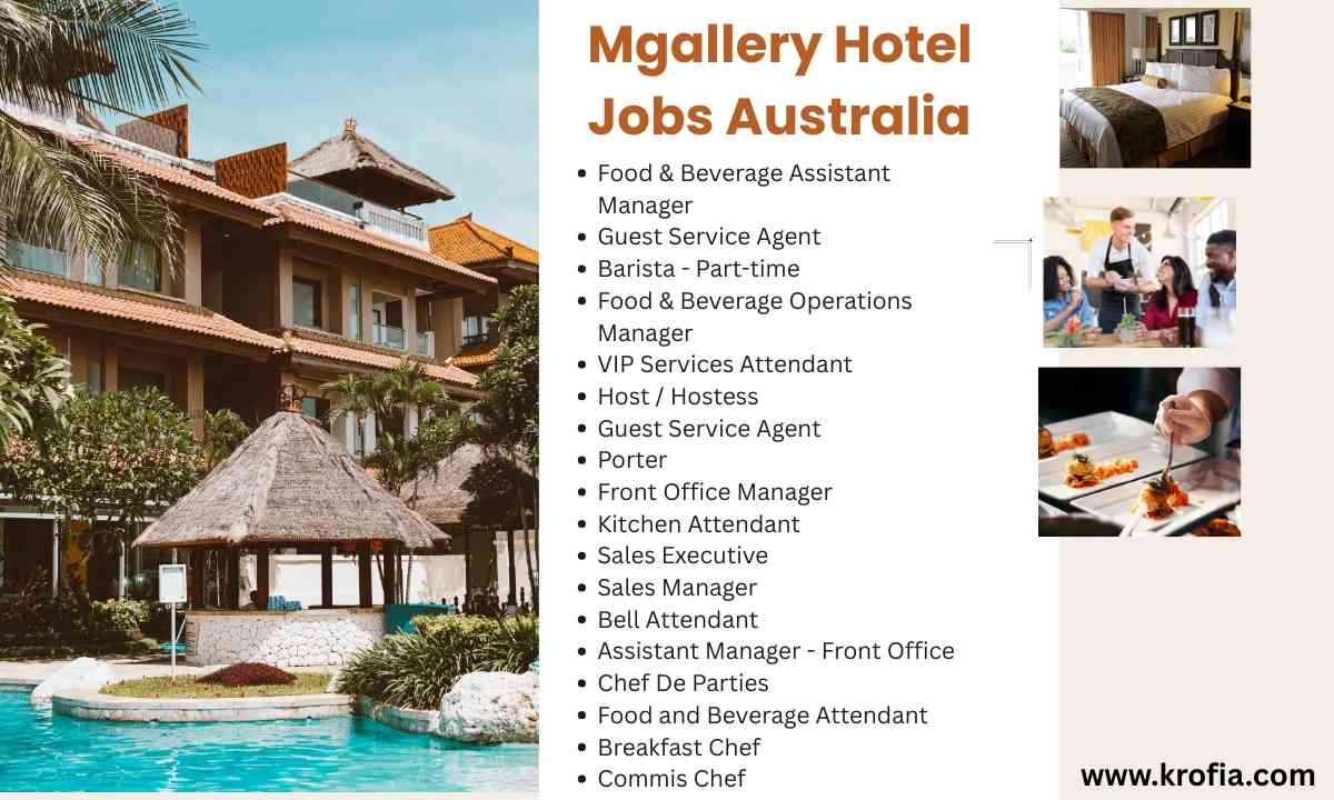 Mgallery Hotel Jobs Australia